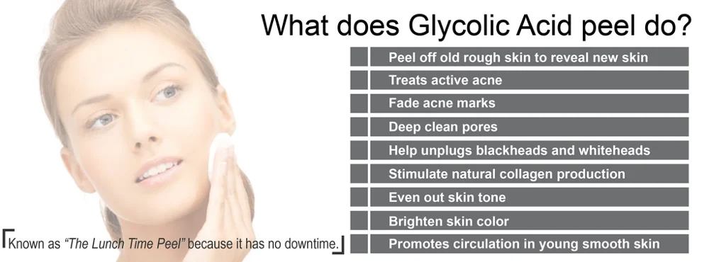 

60% GLYCOLIC ACID Chemical Peel Kit Medical Grade 100% Pure! Acne-Scars-Wrinkles 30ml