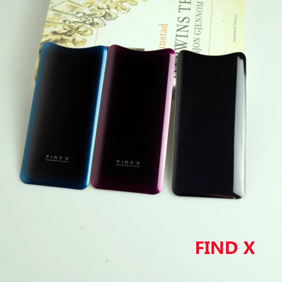 

6.42" Glass Battery Back Rear Cover Door Housing For OPPO Find X Battery back Cover For OPPO FindX shell Replacement
