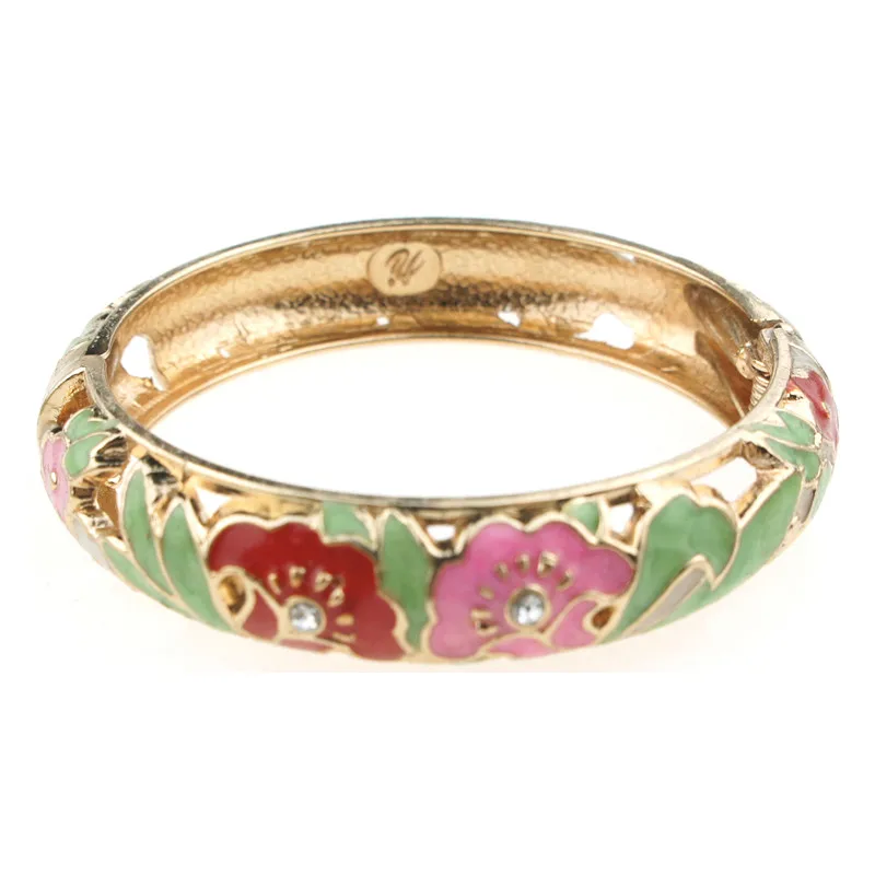 UJOY перегородчатый Браслет манжета красивый браслет модные ювелирные изделия