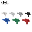 10 шт. 92738 Лазерный Пистолет, Короткий пистолет, специальный маленький ручной бластер с прицелом, строительный блок, сделай сам, развивающие игрушки, аксессуары