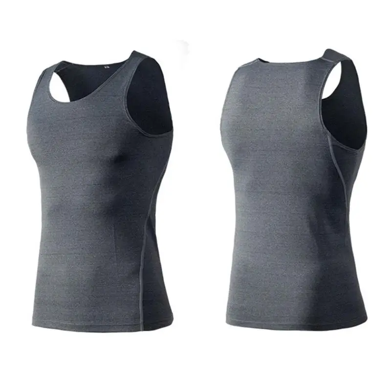 

Men's training tight runnig vest quick-drying Basketball clothes breathable fitness vest