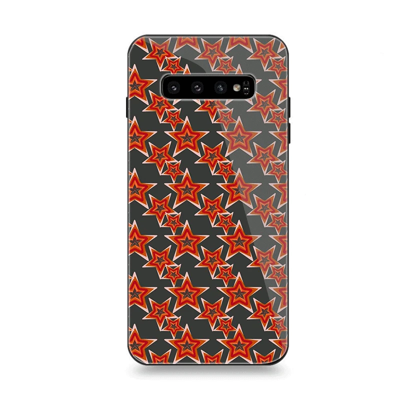 Чехол для телефона Стекло samsung A10 A20 A30 A40 A50 A60 A70 S7 край S8 S9 S10 Plus чехол с изображением