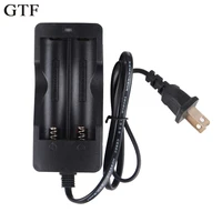 eu universal gtf entry 110 v 240 v exit 4 2 v 0 8a double 18650 battery charger for 2 18650 x rechargeable battery battery li io