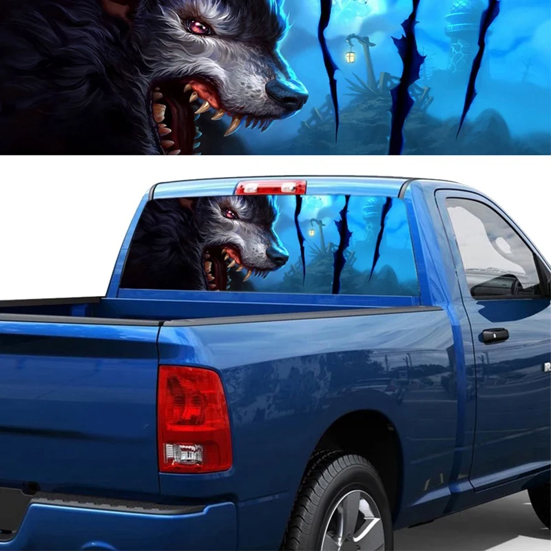

Зеркало заднего стекла Wolf Totem, 168x74 см