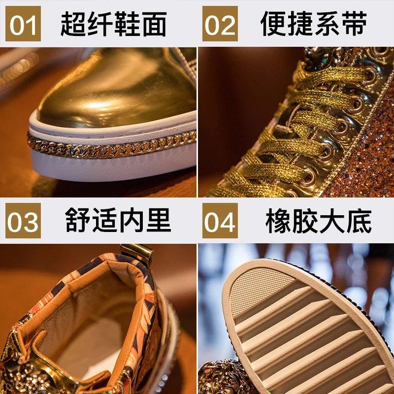 Winter Ankle boots Men Shoes luxury brand Fashion Leather Boots For Men Casual Waterproof Flat Male Shoes chunky Sneakers