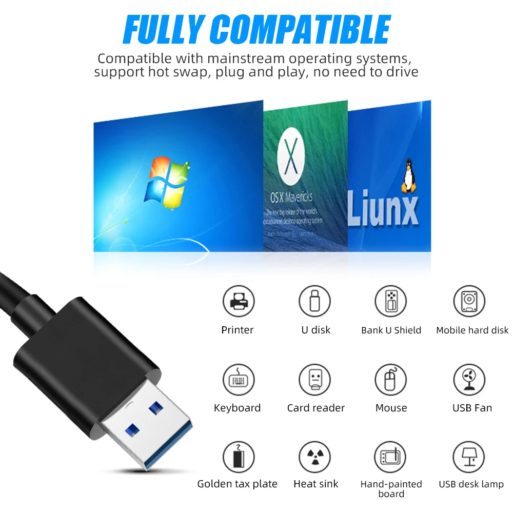 4 портовый usb хаб с клавиатурой u