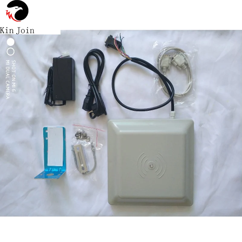 Считыватель UHF RFID 6 м считыватель дальнего радиуса действия встроенная антенна