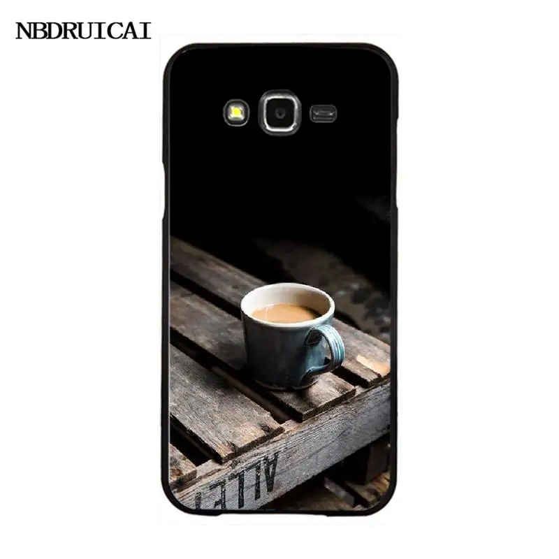 PENGHUWAN A cup of coffee Phone Case Cover For Samsung Galaxy J7 J8 J3 J4 J5 J6 Plus 2018 Prime | Мобильные телефоны и