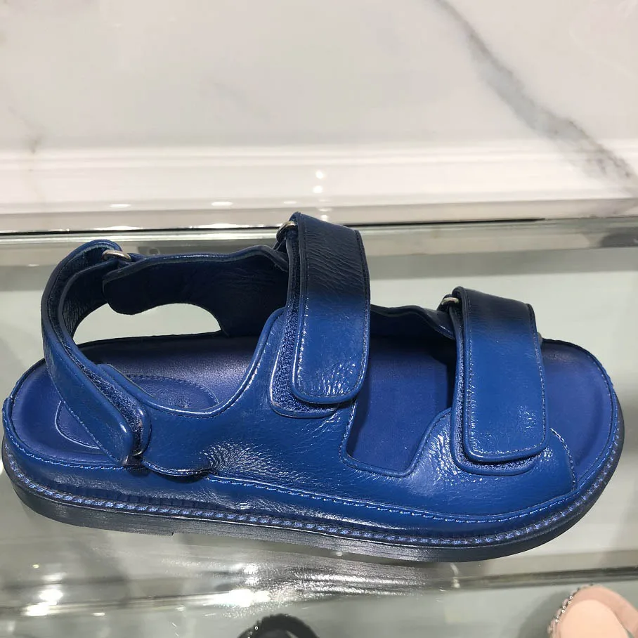 

Prowow High quality new Luxury Brand Genuine Leather Women Sandals sandals Fashion Designer Casual Sandals For Women