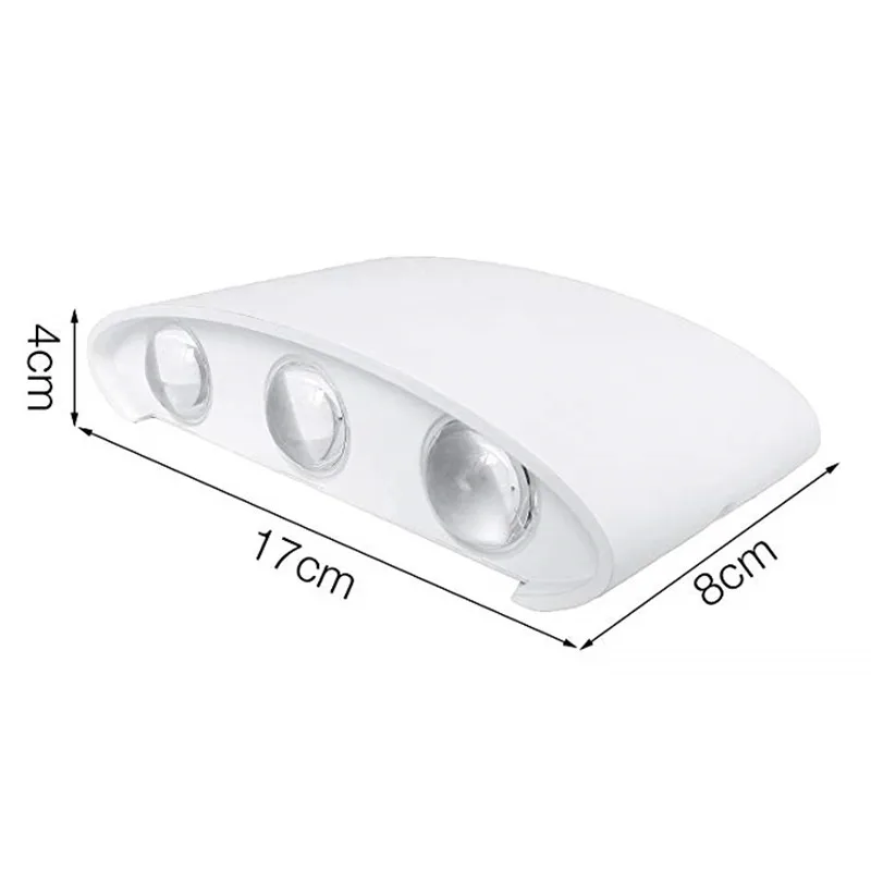 Modern Led Wall Lamp Indoor Stair Light Fixture Bedside Loft Living Room Up Down Home Hallway Lampada 2W 4W 6W 8W Sconc | Лампы и