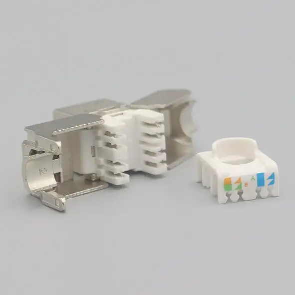 (20 шт./упак.) 10GB сеть Cat6A (CAT.6A класс Ea) RJ45 экранированный сетевой разъем Keystone