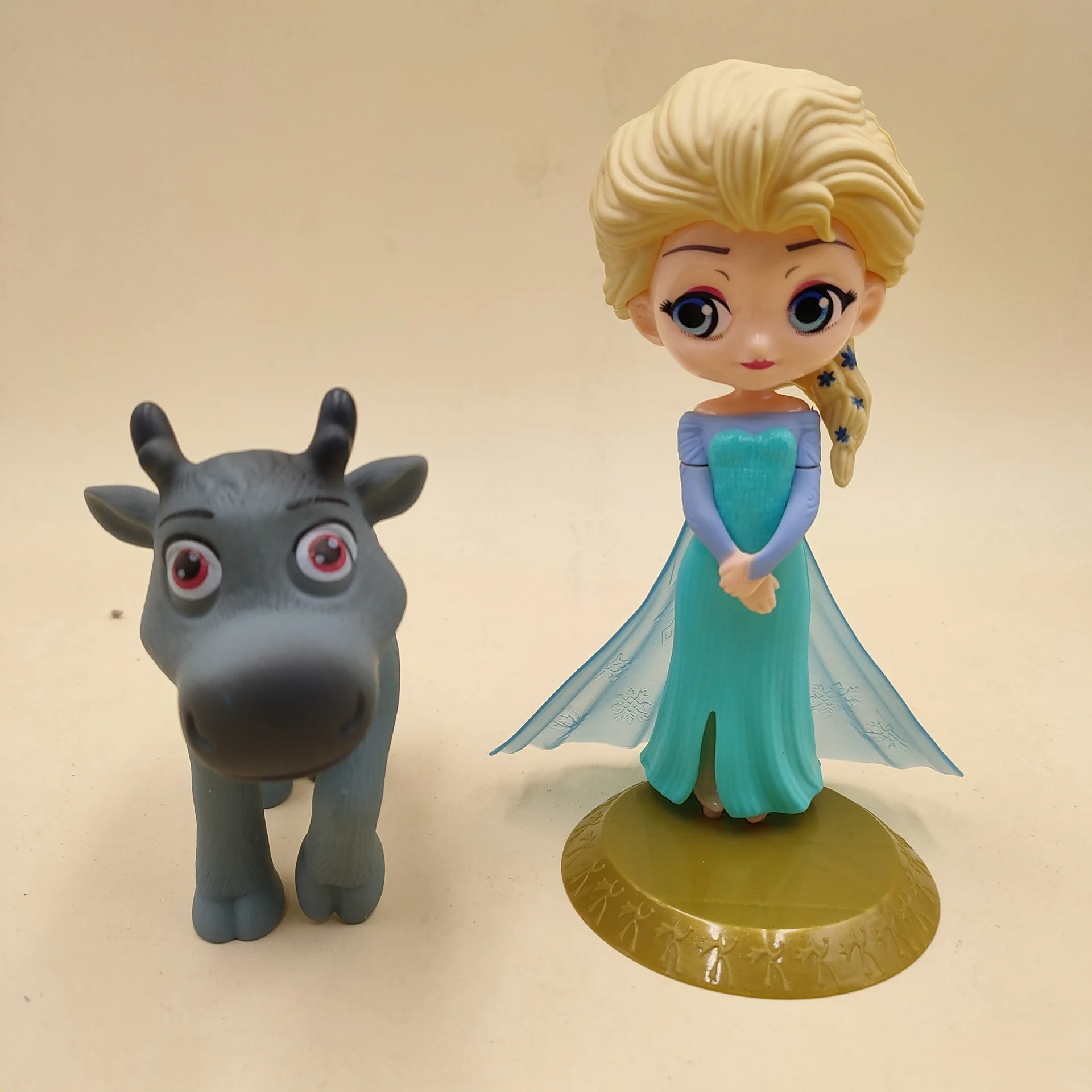 Экшн фигурки из мультфильма Disney украшения для торта игрушки Холодное сердце