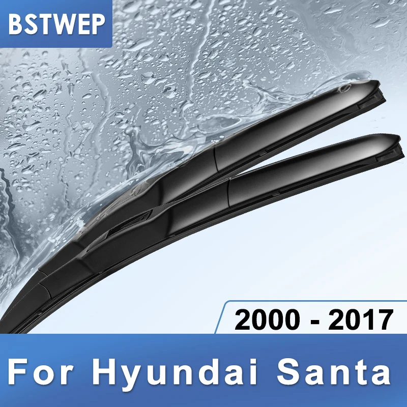 Щетки стеклоочистителя BSTWEP гибридные для Hyundai Santa Fe подходят крючков модели с 2000