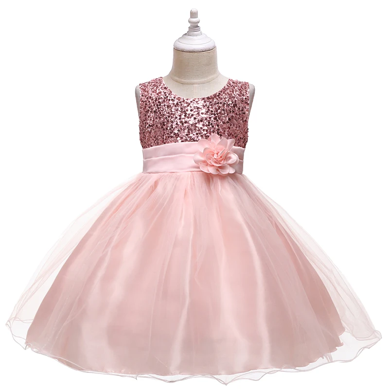 Girls Gown Dress Children Birthday Party Princess Dresses Toddler Girl Summer For 2 3 4 5 6 7 8 9 10 Baby Kids Clothing | Детская одежда
