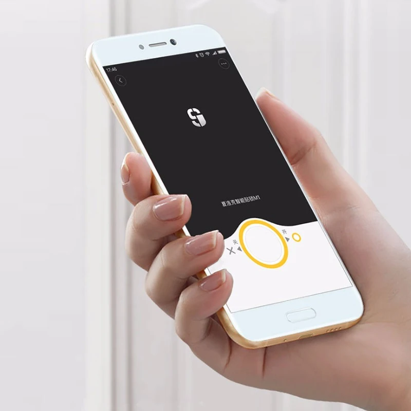 Xiaomi Sherlock M1 умный дверной замок Домашний замок без ключа отпечатков пальцев+ пароль для работы с электронным дверным замком беспроводное приложение Bluetooth