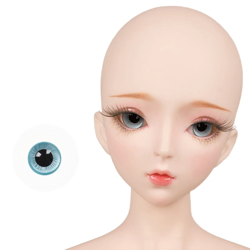 

Bjd Eyeball 14mm Glass Material Green Blue Eyes Suitable For DBS 1/3 DF Doll Accessories As Doll SD Doll Girl Boy Gift Toy