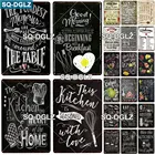 SQ-DGLZ Ручная роспись, кухонный металлический знак, Настенный декор, жестяной знак, винтажный домашний декор, картина, доски, художественная доска, постер