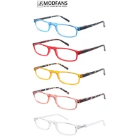 modfans women reading glasses readers glasses for men square warm tones frame spring hinge comfortable wear lightweight carry