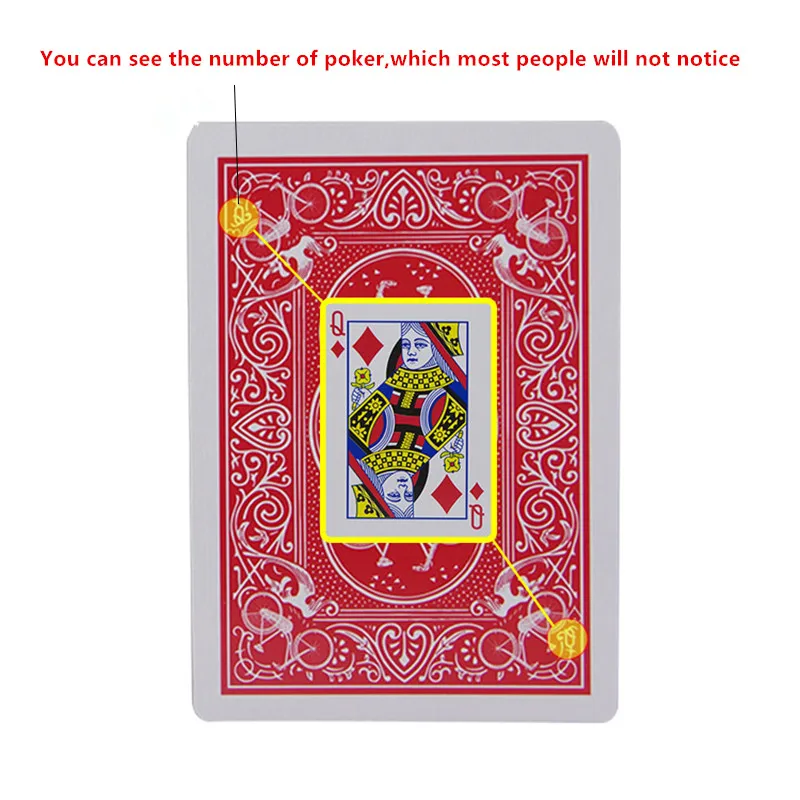 Новые секретные покерные карты прозрачные игральные волшебные игрушки простые