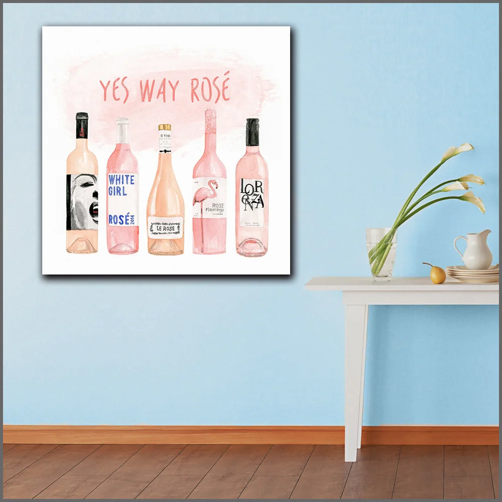 Модная печать масляной живописи капающая Роза книги холст настенные