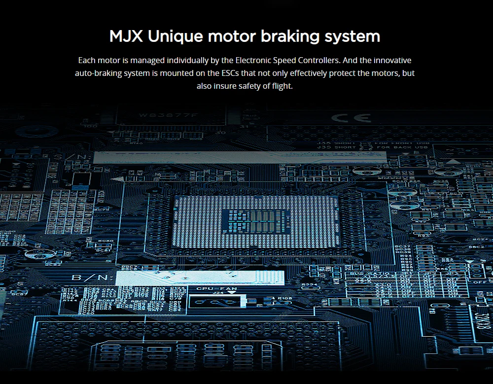 Профессиональный бесщеточный двигатель gps Дрон MJX B5W Дроны с камерой HD 4K 5G wifi FPV камера RC Helicopte Квадрокоптер 20 минут полета