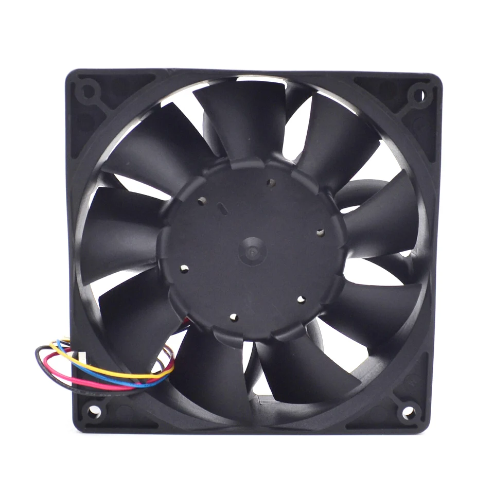 1 шт. TFC1212DE 120 мм DC 12 В 3.9A 5200 об./мин. 252CFM для Bitcoin Miner мощный чехол для сервера с осевым охлаждением