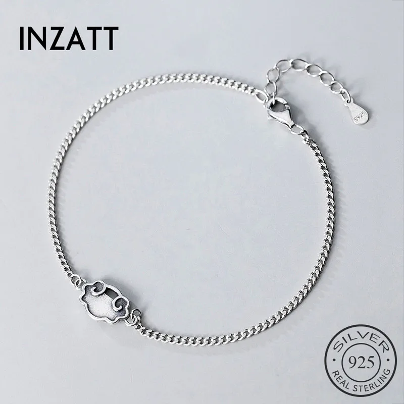 

Женский винтажный браслет из тайского стерлингового серебра 925 пробы