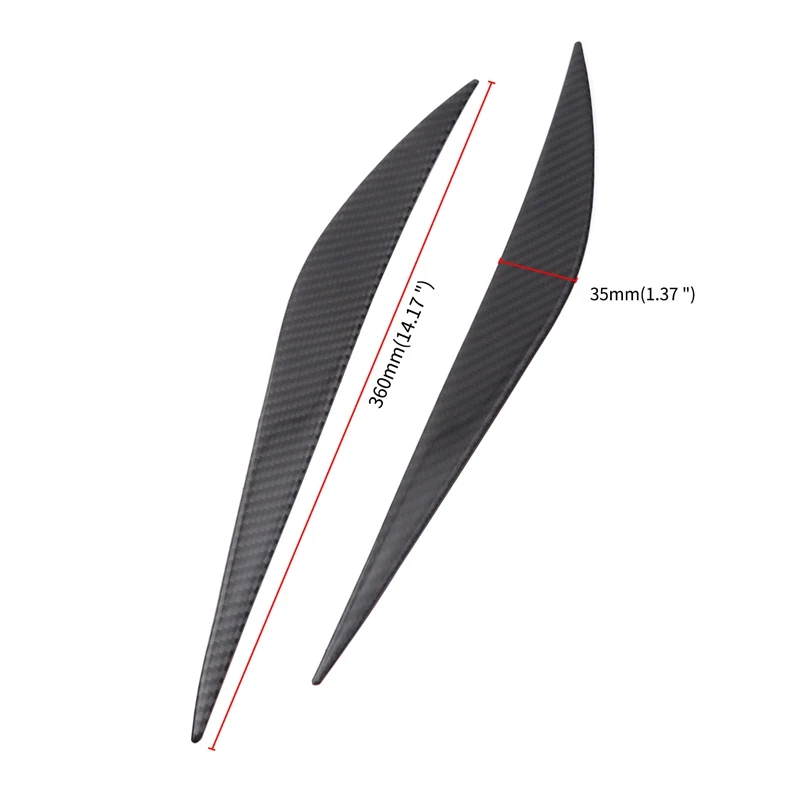 Фара из углеродного волокна крышка для бровей BMW 3 серии F30 F35 2013 2017| |
