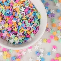20glot star polymer hot clay sprinkles for slime round candy fake cake decoration diy crafts making nail arts accessories 5mm