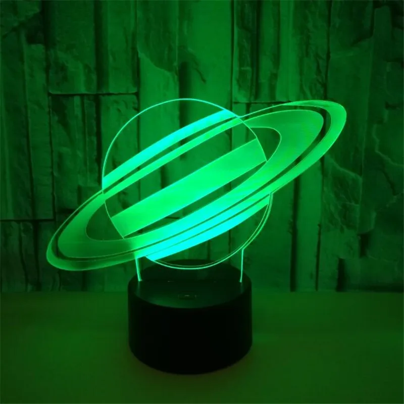 

Planet 3D LED Night Light Moon Luminaria Lampara Table Desk Lamp RGB Creative Lighting Decoration Light Bedroom Light Home Decor