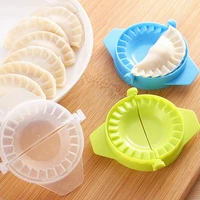 1pcs dumpling artifact portable plastic jiaozi maker device easy diy dumpling mold kitchen appliances cookware