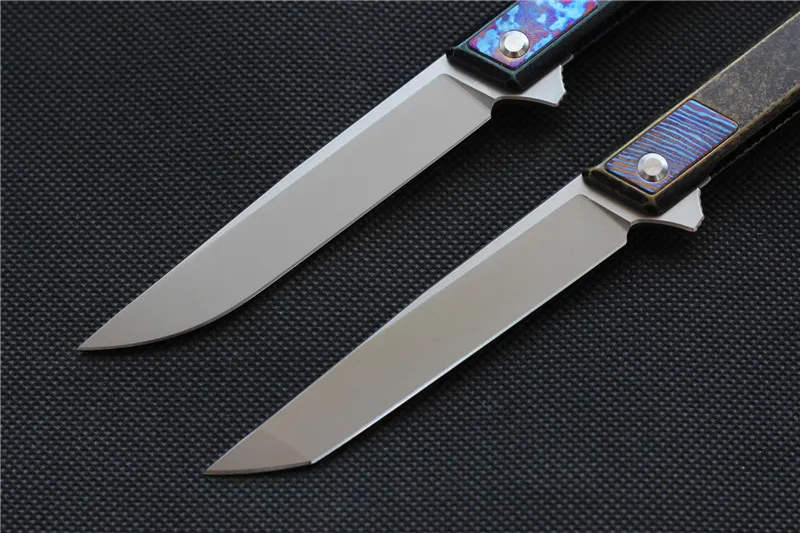 9Ti EDC нож Карманный керамический шариковый подшипник M390 лезвие Титан TC4 ручка складной нож выживания тактический инструмент для кемпинга и охоты pocket нож охотничий ganzo