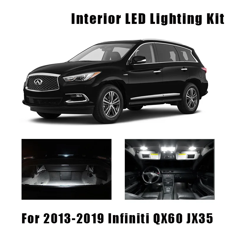 

14 шт., подсветильник ка для салона автомобиля Infiniti QX60 JX35 2013-2019