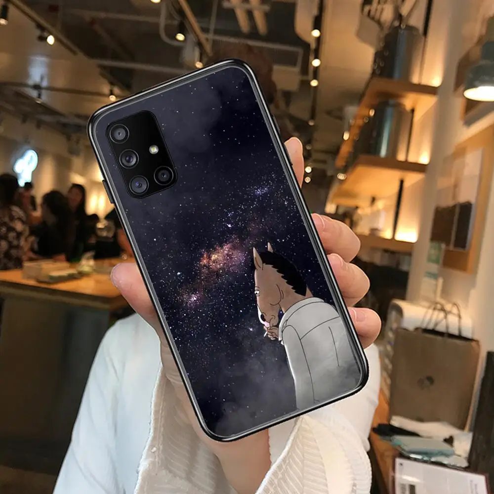 

telefone inteligente Phone Case Hull For Samsung Galaxy A 50 51 20 71 70 40 30 10 80 E 5G S Black Shell Art Cell Cove