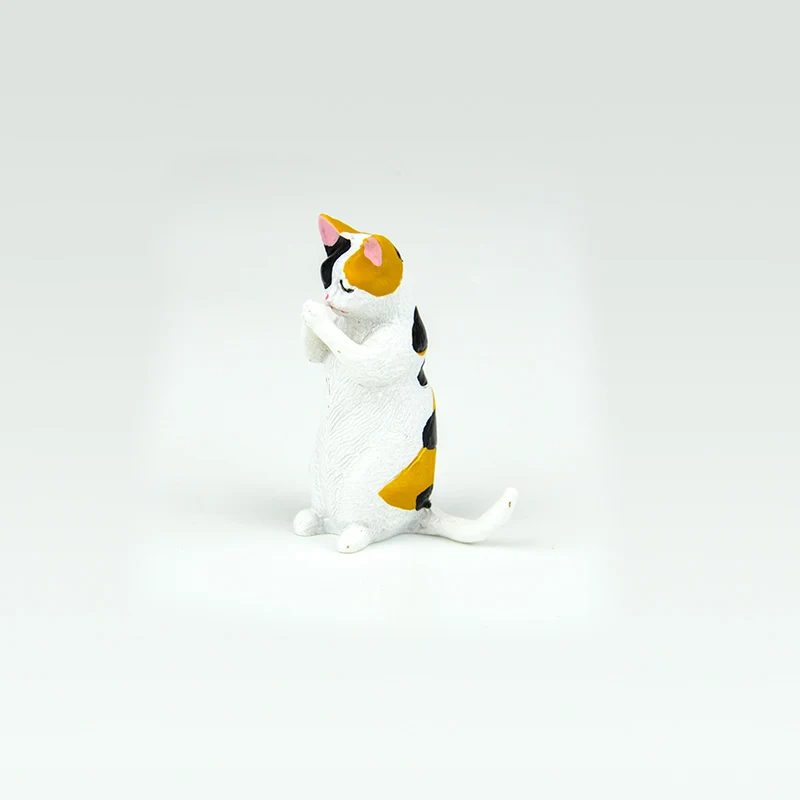 B Japanese cat Японский капсула игрушка забавные животные вырезать Косплей shiba «Лисья Секретная служба»(Inu японский миткаль Кот выдра пингвина белого кита гассе для молитвы Gashapon фигурка - Цвет: B Japanese cat