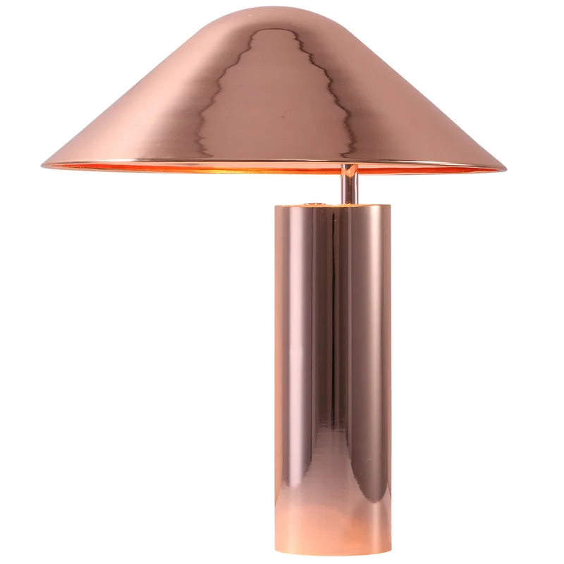 

Creative Minimalist Designer Dharma Table Lamp Living Room Bedroom Study Decoration Personalized Bamboo Hat Fashion Desk Lamp