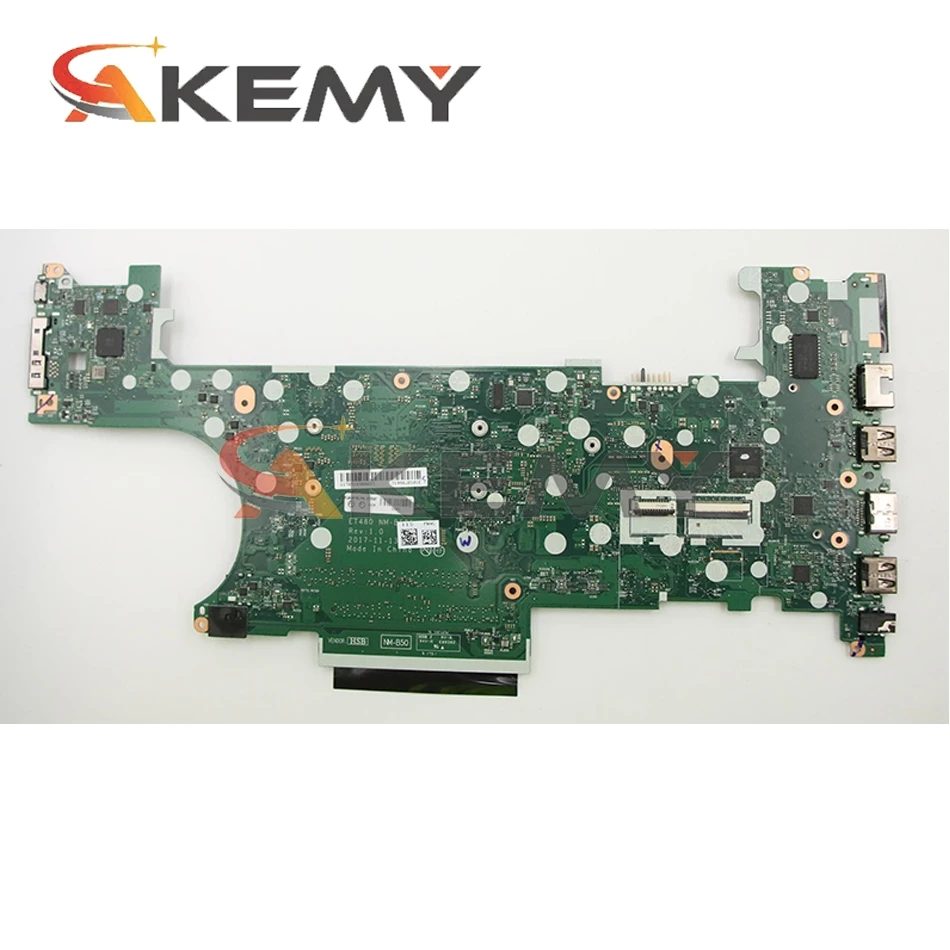 Bestellen ET480 NM-B501 Für ThinkPad T480 Laptop Motherboard Mit CPU I7-8550U MX150 GPU Getestet 100% Arbeits FRU 01YR334 01YR335 01YR366