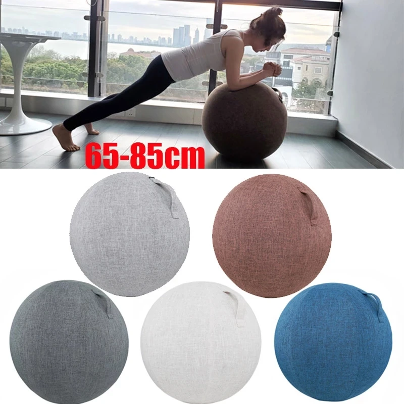 

Chafferer Premium Yoga Ball Protective Cover Gym Workout Balance Ball Cover And Bottom Ring For Exercise Fitness Accessories