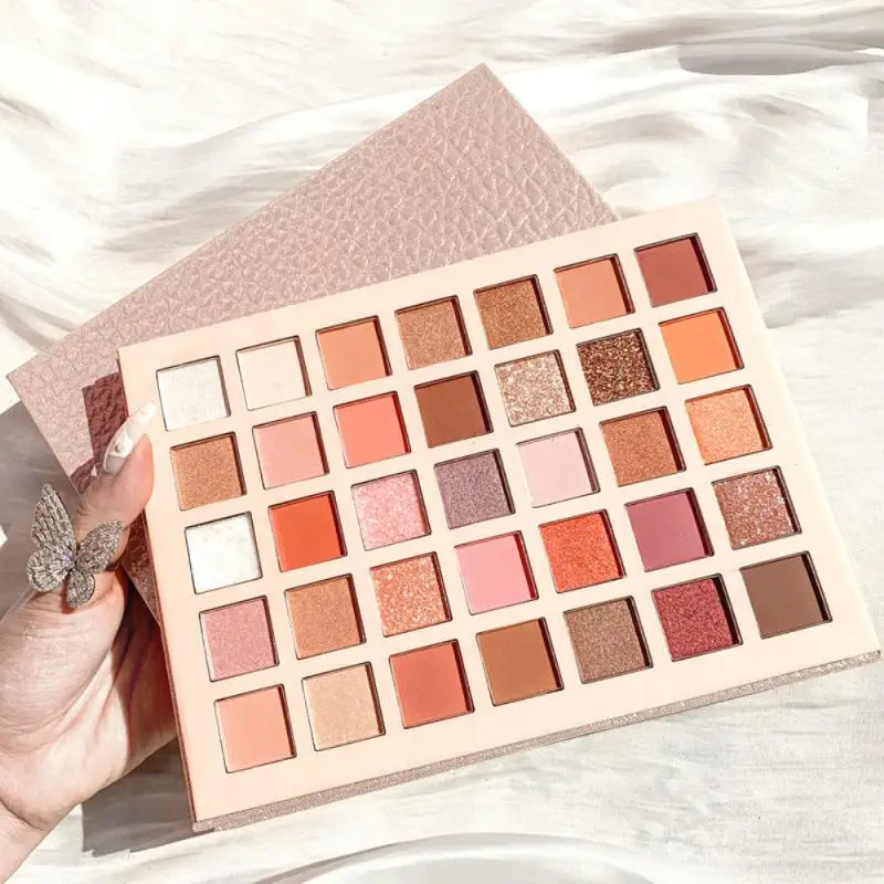 

Eyeshadow Palette 35 Colors Matte Pearlescent Shimmer Palette Glitter Make Up Eyeshadow Palette Set Lasting Cosmetics TSLM1