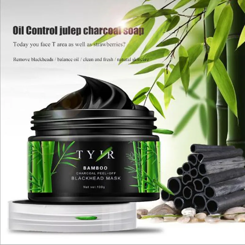 Черная маска для ухода за кожей лица раньше маски удаления черных точек акне