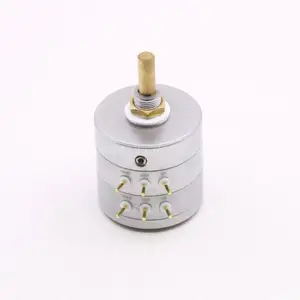 10K 25K 50K 100K 250K прецизионный 24 ступенчатый потенциометр громкости 24 файл звуковой потенциометр с частичным давлением