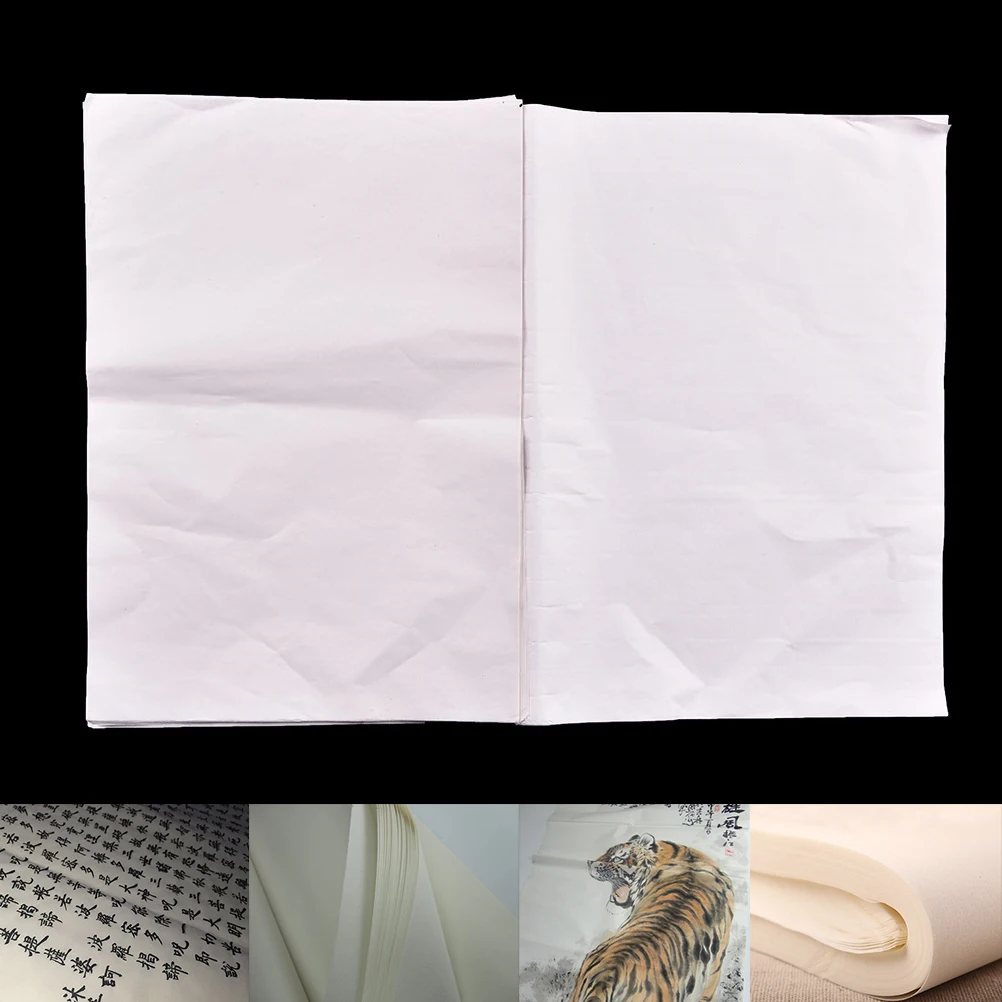 

Wholesale 30 Sheet/bag White Painting Paper Xuan Paper Rice Paper Chinese Painting & Calligraphy 4K/8K