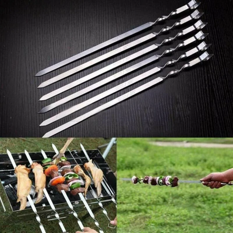 10 шт. иглы для барбекю из нержавеющей стали | Дом и сад