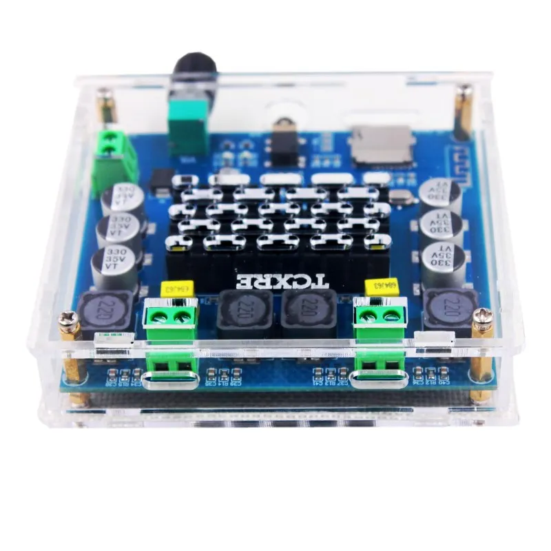 XH A105 Bluetooth 5 0 TDA7498 беспроводной цифровой усилитель мощности плата 2x100 Вт стерео