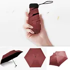 OCARDIAN карманный мини зонтик от дождя для женщин Ветрозащитный прочный 5 складных солнцезащитных зонтов портативный Солнцезащитный Женский зонтик
