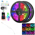 Светодиодная лента Tuya с Wi-Fi, RGB, 5050, 125 м