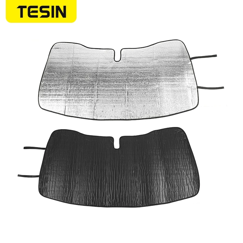 

TESIN Sun Visor for Ford F150 2015 Up Car Front Anti UV Ray Window Windshield Sunshade Cover for Ford F150 2015+ Car Accessories