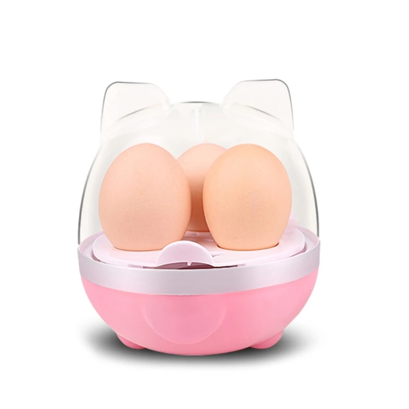 

Electric Hard Boiled Egg Cooker Portable Rapid 3Pcs Egg Steamer Boiler Home Kitchen Cooking Tool