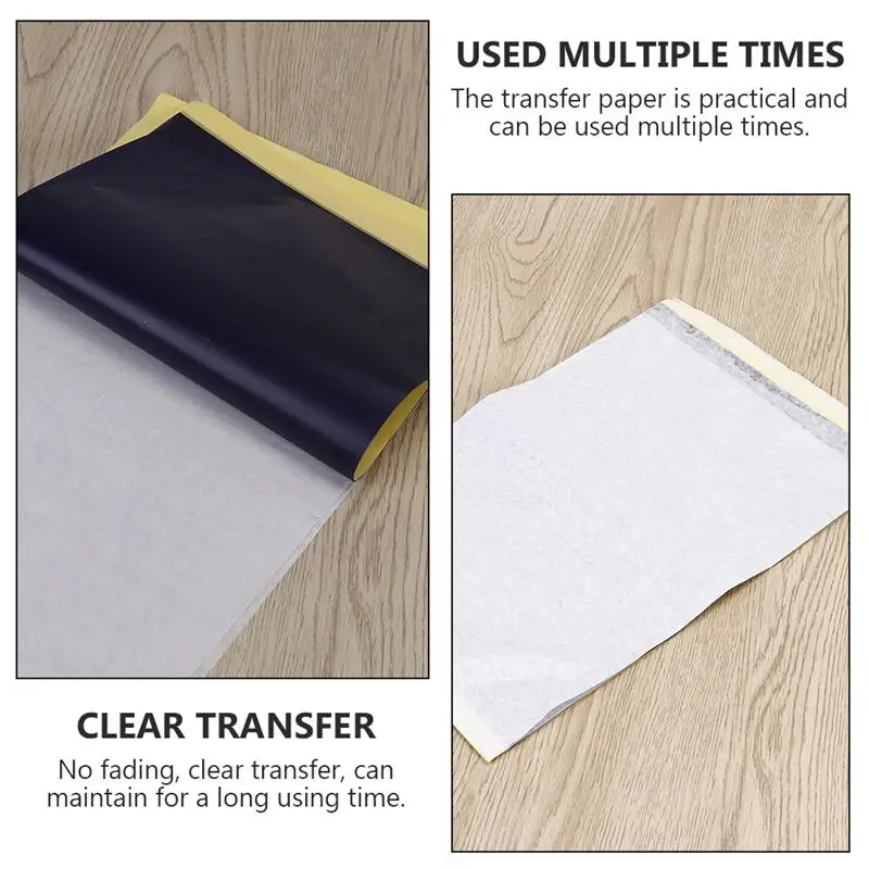 

10PCS Tattoo A4 Transfer Paper A4 Tattoo Special Transfer Paper Special Tattooing Paper for Shop