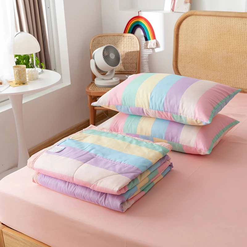 Kawaii Крутое летнее одеяло A/B двухстороннее мягкое искусственное покрывало